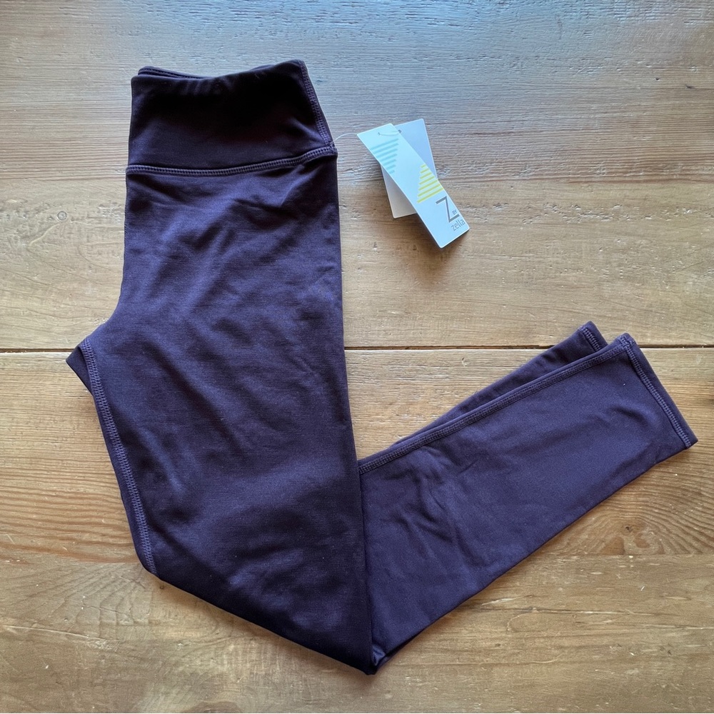 Z by Zella girls leggings 10-12 purple nebula
